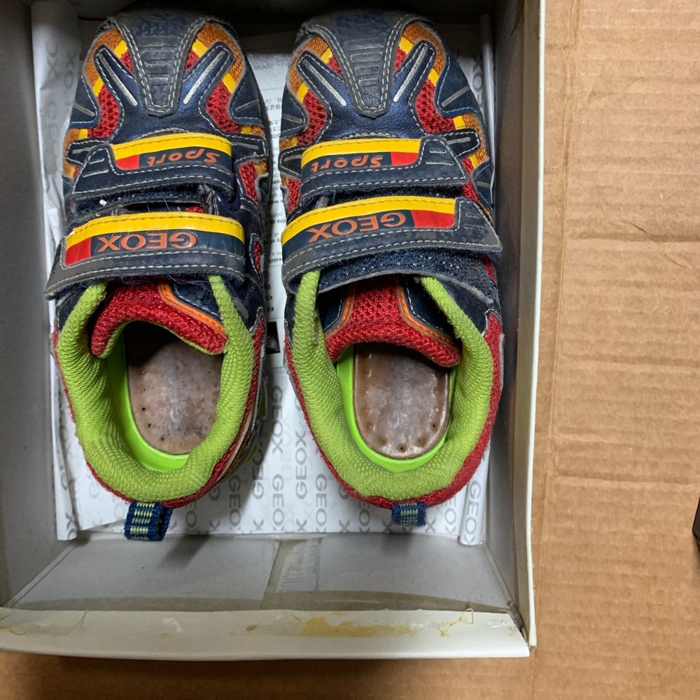 Geox Boys kids shoes J Eclipse Size 10